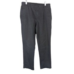 Van Heusen Men Travels Straight 30x30 Pants Slacks Trousers Black